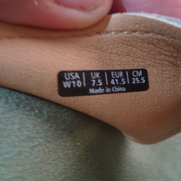 SPENCO Orthotic Thong Sz 10 Seafoam Green - Picture 7 of 15